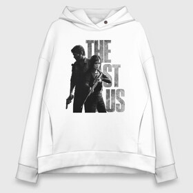 Женское худи Oversize хлопок с принтом THE LAST OF US в Тюмени, френч-терри — 70% хлопок, 30% полиэстер. Мягкий теплый начес внутри —100% хлопок | боковые карманы, эластичные манжеты и нижняя кромка, капюшон на магнитной кнопке | cicadas | fireflies | naughty dog | the last of us | the last of us part 2 | джоэл | последние из нас | цикады | элли