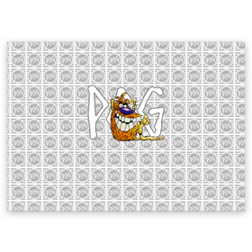 Поздравительная открытка с принтом POG в Тюмени, 100% бумага | плотность бумаги 280 г/м2, матовая, на обратной стороне линовка и место для марки
 | Тематика изображения на принте: 1994 | 90е | oldschool | pogs | retro | капсы | кэпсы | сотки | фишки