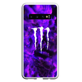 Чехол для Samsung Galaxy S10 с принтом MONSTER ENERGY в Тюмени, Силикон | Область печати: задняя сторона чехла, без боковых панелей | Тематика изображения на принте: adrenalin | energy monster | monster | monster energy | monstr | sport | адреналин | монстер | монстр | напиток | спорт | энергетик