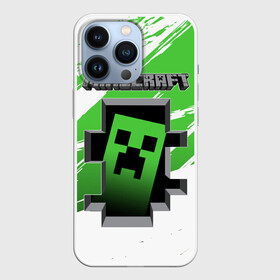 Чехол для iPhone 13 Pro с принтом Minecraft в Тюмени,  |  | funny | mine | minecraft | mods | noob | pro | skins | story | vs | zombie | данженс | инди | конструктор | майнкрафт | моды | нуб | скин | скрипер | шахта