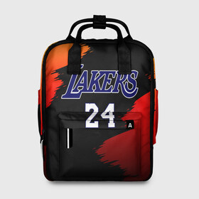 Женский рюкзак 3D с принтом Los Angeles Lakers / Kobe Brya в Тюмени, 100% полиэстер | лямки с регулируемой длиной, сверху ручки, чтобы рюкзак нести как сумку. Основное отделение закрывается на молнию, как и внешний карман. Внутри два дополнительных кармана, один из которых закрывается на молнию. По бокам два дополнительных кармашка, куда поместится маленькая бутылочка
 | Тематика изображения на принте: 24 | kobe | kobe bean bryant | lakers | los angeles | американский баскетболист | баскетбол | баскетболист | коби | коби бин брайант | лейкерс | лос анджелес | нью йорк