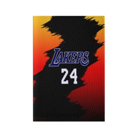 Обложка для паспорта матовая кожа с принтом Los Angeles Lakers / Kobe Brya в Тюмени, натуральная матовая кожа | размер 19,3 х 13,7 см; прозрачные пластиковые крепления | 24 | kobe | kobe bean bryant | lakers | los angeles | американский баскетболист | баскетбол | баскетболист | коби | коби бин брайант | лейкерс | лос анджелес | нью йорк