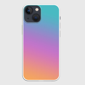 Чехол для iPhone 13 mini с принтом градиент в Тюмени,  |  | gradient | summer | textures | tie dye | абстракт | градиент | лето | переход | радуга | тай дай | текстура | текстуры | хиппи | цвета