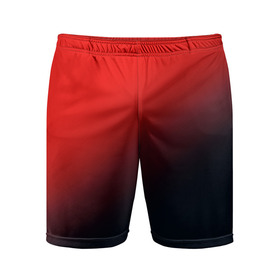 Мужские шорты спортивные с принтом RED в Тюмени,  |  | gradient | summer | textures | tie dye | абстракт | градиент | красная | лето | переход | радуга | тай дай | текстура | текстуры | хиппи | цвета