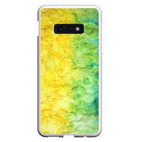 Чехол для Samsung S10E с принтом разноцветный акварель градиент в Тюмени, Силикон | Область печати: задняя сторона чехла, без боковых панелей | 2020 | акварель | градиент | краска | лето | повседневный | просто | радуга | разноцветный