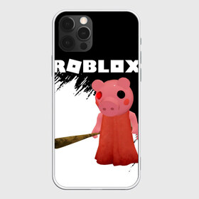 Чехол для iPhone 12 Pro Max с принтом Roblox piggy Свинка Пигги в Тюмени, Силикон |  | Тематика изображения на принте: game | gamer | logo | minecraft | piggi | roblox | simulator | игра | конструктор | лого | пигги | свинья | симулятор | строительство | фигура