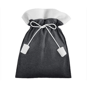 Подарочный 3D мешок с принтом текстура черная кожа рельеф в Тюмени, 100% полиэстер | Размер: 29*39 см | классика | кожаный | объем | повседневный | под кожу | рельеф | стиль | текстура | черная кожа