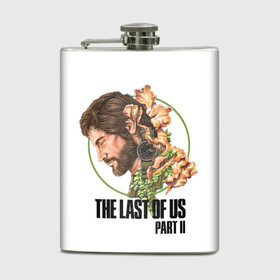 Фляга с принтом The Last of Us Part II Joel в Тюмени, металлический корпус | емкость 0,22 л, размер 125 х 94 мм. Виниловая наклейка запечатывается полностью | Тематика изображения на принте: joel | joel miller | post apocalypse | the last of us 2 | the last of us part ii | tlou | tlou2 | джоэл | джоэл миллер | одни из нас | одни из нас 2 | одни из нас часть ii | постапокалипсис