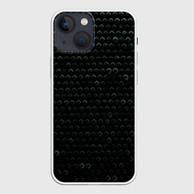 Чехол для iPhone 13 mini с принтом Текстура геометрия ромбы черны в Тюмени,  |  | геометрия | градиент | объем | переход | повседневность | просто | ромбы | свет | серый | текстура | фигуры | черный