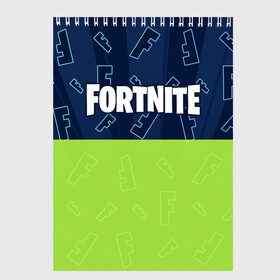 Скетчбук с принтом FORTNITE ФОРТНАЙТ в Тюмени, 100% бумага
 | 48 листов, плотность листов — 100 г/м2, плотность картонной обложки — 250 г/м2. Листы скреплены сверху удобной пружинной спиралью | Тематика изображения на принте: ajhnyfqn | battle | epic | fort | fortnite | game | games | lama | mobile | nite | online | pubg | royale | season | ащкетшеу | битва | игра | игры | королевская | лама | найт | онлайн | пабг | сезон | форт | фортнайт | эпик