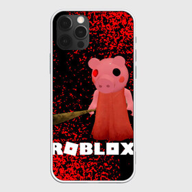 Чехол для iPhone 12 Pro Max с принтом Roblox piggy Свинка Пигги в Тюмени, Силикон |  | Тематика изображения на принте: game | gamer | logo | minecraft | piggi | roblox | simulator | игра | конструктор | лого | пигги | свинья | симулятор | строительство | фигура