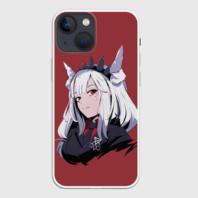 Чехол для iPhone 13 mini с принтом Helltaker в Тюмени,  |  | anime | demon | devil | girl | girls | hell | helltaker | satan | ад | аниме | девушка | девушки | демон | дьявол | дьяволица | дьяволицы | сатана