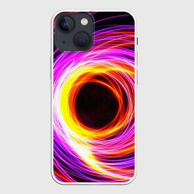 Чехол для iPhone 13 mini с принтом ИСКРЫ в Тюмени,  |  | abstract | abstraction | geometry | line | pattern | psy | абстрактный | абстракция | геометрия | кубики | линии | неоновый | психоделика | текстура