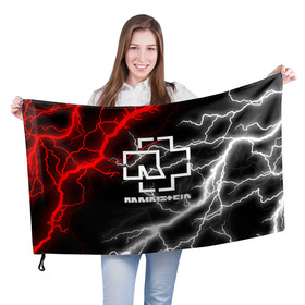 Флаг 3D с принтом RAMMSTEIN / РАМШТАЙН в Тюмени, 100% полиэстер | плотность ткани — 95 г/м2, размер — 67 х 109 см. Принт наносится с одной стороны | lindemann | lm | rammstein | rock | кристиан лоренц | линдеманн | лм | музыка | рамштайн | рок | тилль линдеманн