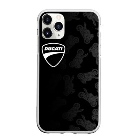 Чехол для iPhone 11 Pro матовый с принтом DUCATI [1] в Тюмени, Силикон |  | Тематика изображения на принте: ducati | moto | дукати | мото | мотоцикл