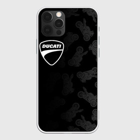 Чехол для iPhone 12 Pro Max с принтом DUCATI [1] в Тюмени, Силикон |  | ducati | moto | дукати | мото | мотоцикл