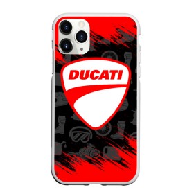 Чехол для iPhone 11 Pro матовый с принтом DUCATI [2] в Тюмени, Силикон |  | ducati | moto | дукати | мото | мотоцикл