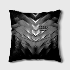 Подушка 3D с принтом AUDI. в Тюмени, наволочка – 100% полиэстер, наполнитель – холлофайбер (легкий наполнитель, не вызывает аллергию). | состоит из подушки и наволочки. Наволочка на молнии, легко снимается для стирки | Тематика изображения на принте: abstract | audi | auto | brand | car | geometry | sport | texture | абстракция | авто | автомобильные | ауди | бренд | геометрия | классика | машины | модные | спорт | стиль | текстура