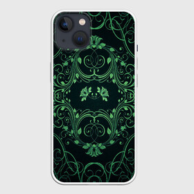 Чехол для iPhone 13 с принтом Узоры в Тюмени,  |  | абстракция | зелёный | красивые | рисунки | узоры