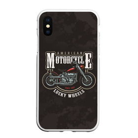 Чехол для iPhone XS Max матовый с принтом American Motorcycle (Z) в Тюмени, Силикон | Область печати: задняя сторона чехла, без боковых панелей | Тематика изображения на принте: 2020 | auto | bike | moto | motorcycle | sport | авто | автомобиль | автомобильные | байк | бренд | марка | машины | мото | мотоциклы | спорт