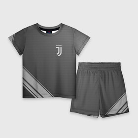 Детский костюм с шортами 3D с принтом JUVENTUS. в Тюмени,  |  | fc | football | football club | juventus | sport | итальянский профессиональный футбольный клуб | клуб италии | спорт | уефа | униформа | фирменные цвета | фк | футбол | футбольный клуб | ювентус