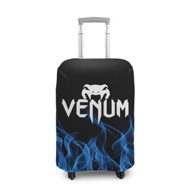 Чехол для чемодана 3D с принтом VENUM. в Тюмени, 86% полиэфир, 14% спандекс | двустороннее нанесение принта, прорези для ручек и колес | mma | sport | venum | бокс | венум | единоборство | мма | спорт