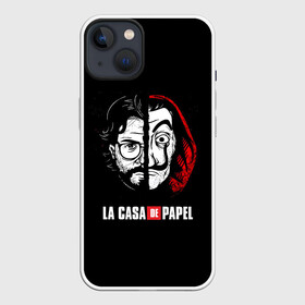 Чехол для iPhone 13 с принтом БУМАЖНЫЙ ДОМ в Тюмени,  |  | bella ciao | berlin | denver | helsinki | la casa de papel | moscow | nairobi | netflix | oslo | professor | rio | spain | tokyo | белла чао | берлин | бумажный дом | денвер | испания | лиссабон | москва | найроби | нетфликс | осло | палермо