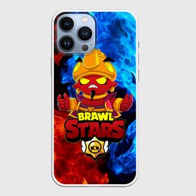 Чехол для iPhone 13 Pro Max с принтом BRAWL STARS EVIL GENE | ДЖИН в Тюмени,  |  | Тематика изображения на принте: bibi | brawl stars | coach mike | crow | evil gene | gale | gene | leon | leon shark | max | mecha crow | mortis | mr.p | nani | phoenix | sally leon | sandy | spike | sprout | tara | virus 8 bit | werewolf | ворон | джин | оборотень