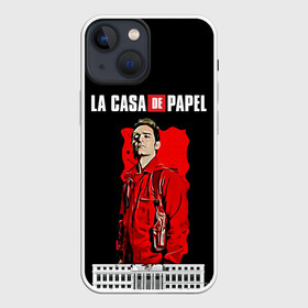 Чехол для iPhone 13 mini с принтом БУМАЖНЫЙ ДОМ в Тюмени,  |  | bella ciao | berlin | denver | helsinki | la casa de papel | moscow | nairobi | netflix | oslo | professor | rio | spain | tokyo | белла чао | берлин | бумажный дом | денвер | испания | лиссабон | москва | найроби | нетфликс | осло | палермо