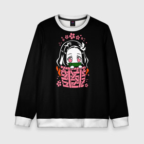 Детский свитшот 3D KIMETSU NO YAIBA NEZUKO | НЕЗУКО: в Тюмени, 100% полиэстер | свободная посадка, прямой крой, мягкая тканевая резинка на рукавах и понизу свитшота | demon slayer | kimetsu no yaiba | nezuko | shinobu | slayer | tanjiro | zenitsu | гию томиока | зенитцу | иноске хашибира | клинок рассекающий демонов | незуко | танджиро | шинобу кочо