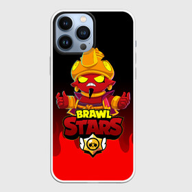 Чехол для iPhone 13 Pro Max с принтом BRAWL STARS EVIL GENE | ДЖИН в Тюмени,  |  | Тематика изображения на принте: bibi | brawl stars | coach mike | crow | evil gene | gale | gene | leon | leon shark | max | mecha crow | mortis | mr.p | nani | phoenix | sally leon | sandy | spike | sprout | tara | virus 8 bit | werewolf | ворон | джин | оборотень