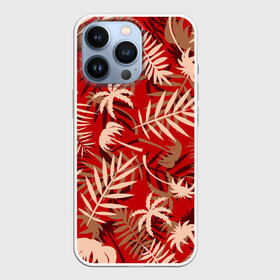 Чехол для iPhone 13 Pro с принтом ТРОПИЧЕСКИЕ ПАЛЬМЫ. в Тюмени,  |  | 2020 | tropical | лето | лето2020 | листья | пальмы | тропические пальмы