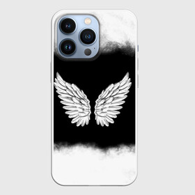 Чехол для iPhone 13 Pro с принтом Im an angel в Тюмени,  |  | angel | birds | fly | wings | ангел | бабочка | богиня | воздушный | демон | дым | космос | крылья | лебедь | летать | летучий | милые | мифические | небесный | небо | облако | пегас | перья | прикольные | птица | рай