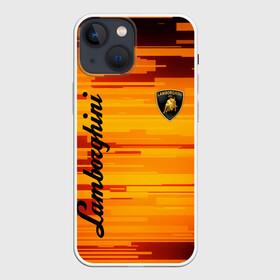 Чехол для iPhone 13 mini с принтом LAMBORGHINI. в Тюмени,  |  | abstract | auto | brand | car | geometry | lamborghini | sport | texture | абстракция | авто | автомобильные | бренд | геометрия | классика | ламба | ламборджини | машины | модные | спорт | стиль | текстура