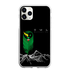 Чехол для iPhone 11 Pro Max матовый с принтом Owl blacklist в Тюмени, Силикон |  | Тематика изображения на принте: blacklist | line art | owl | абстракция | арт | горы | маскарадная маска | перо | сова | солнце