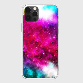 Чехол для iPhone 12 Pro Max с принтом Туманность в Тюмени, Силикон |  | space | stars | абстракция | бесконечный | блестящий | вселенная | галактика | дым | звездная | звезды | космический | космос | краски | лето | материя | небо | неоновый | нло | ночь | облака | планеты | радуга