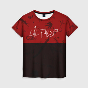 Женская футболка 3D с принтом LIL PEEP / ЛИЛ ПИП в Тюмени, 100% полиэфир ( синтетическое хлопкоподобное полотно) | прямой крой, круглый вырез горловины, длина до линии бедер | beautiful | daddy | heart | life | lil | lilpeep | music | peep | rap | rapper | rip | tattoo | лил | лилпип | литл | лого | музыка | папочка | пип | рип | рожица | рэп | рэпер | рэперы | сердечко | сердце | символ | тату | татуировки