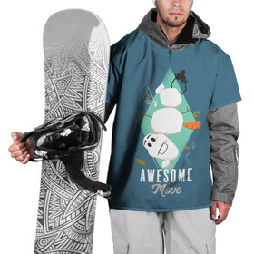 Накидка на куртку 3D с принтом Олаф. Холодное сердце 2 в Тюмени, 100% полиэстер |  | disney | frozen 2 | vdpartat | дисней | зачарованный лес | кристалы | олаф | снеговик | холодное сердце