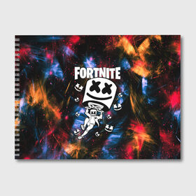 Альбом для рисования с принтом FORTNITE x MARSHMELLO в Тюмени, 100% бумага
 | матовая бумага, плотность 200 мг. | deadmau5 | fortnite | fortnite 2 | fortnite x маршмелло | ikonik | marshmello | ninja | ninja streamer | raven | travis scott | ворон | иконик | ниндзя | пили | рейвен | трэвис скотт | фортнайт