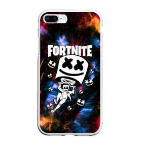 Чехол для iPhone 7Plus/8 Plus матовый с принтом FORTNITE x MARSHMELLO в Тюмени, Силикон | Область печати: задняя сторона чехла, без боковых панелей | Тематика изображения на принте: deadmau5 | fortnite | fortnite 2 | fortnite x маршмелло | ikonik | marshmello | ninja | ninja streamer | raven | travis scott | ворон | иконик | ниндзя | пили | рейвен | трэвис скотт | фортнайт