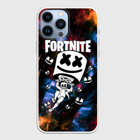 Чехол для iPhone 13 Pro Max с принтом FORTNITE x MARSHMELLO в Тюмени,  |  | Тематика изображения на принте: deadmau5 | fortnite | fortnite 2 | fortnite x маршмелло | ikonik | marshmello | ninja | ninja streamer | raven | travis scott | ворон | иконик | ниндзя | пили | рейвен | трэвис скотт | фортнайт