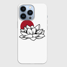 Чехол для iPhone 13 Pro с принтом КУВШИНКА НИМФЕЯ | WATER LILY (Z) в Тюмени,  |  | japan | nymphaea | water lily | асихара но накацукуни | водная лилия | государство япония | кувшинка | куколка | нимфея | ниппон | нихон | ооясимагуни | страна восходящего солнца | традиции | традиция | цветы