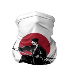 Бандана-труба 3D с принтом Японский самурай (Z) в Тюмени, 100% полиэстер, ткань с особыми свойствами — Activecool | плотность 150‒180 г/м2; хорошо тянется, но сохраняет форму | japan | ninja | samurai | асихара но накацукуни | буке | воин | вояк | государство япония | мононофу | мститель | мушя | ниндзя | ниппон | нихон | ооясимагуни | сабурай | самурай | слуга | солдат