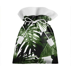 Подарочный 3D мешок с принтом Джунгли в Тюмени, 100% полиэстер | Размер: 29*39 см | Тематика изображения на принте: summer | tropic | жара | летний | лето | отдых | пальмы | природа | текстура | тропикано | тропики