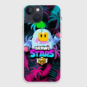 Чехол для iPhone 13 mini с принтом BRAWL STARS SPROUT | СПРАУТ в Тюмени,  |  | bibi | brawl stars | coach mike | crow | evil gene | gale | gene | leon | leon shark | max | mecha crow | mortis | mr.p | nani | phoenix | sally leon | sandy | spike | sprout | surge | tara | virus 8 bit | werewolf | волна | ворон | джин | л