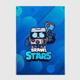 Постер с принтом virus 8 bit brawl stars Blue в Тюмени, 100% бумага
 | бумага, плотность 150 мг. Матовая, но за счет высокого коэффициента гладкости имеет небольшой блеск и дает на свету блики, но в отличии от глянцевой бумаги не покрыта лаком | 8 | 8 bit | 8 бит | 8бит | brawl | brawl stars | brawlstars | brawl_stars | jessie | бравл | бравлстарс