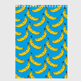 Скетчбук с принтом Go Bananas в Тюмени, 100% бумага
 | 48 листов, плотность листов — 100 г/м2, плотность картонной обложки — 250 г/м2. Листы скреплены сверху удобной пружинной спиралью | Тематика изображения на принте: food | fruits | банан | бананчики | бананы | вкусняшки | десерт | джунгли | еда | летний | лето | море | обезьяна | овощи | океан | острова | отдых | отпуск | пальмы | плоды | пляж | природа | рай | сладкие