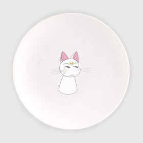 Тарелка с принтом Artemis кот в Тюмени, фарфор | диаметр - 210 мм
диаметр для нанесения принта - 120 мм | artemis | cat | kitty | moon | sailor moon | sailormoon | артемис | белая | кот | котик | котэ | кошка | луна | мультяшка | сейлормун | сэйлор мун