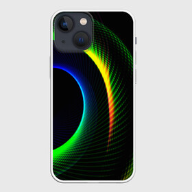 Чехол для iPhone 13 mini с принтом ABSTRACT GEOMETRY в Тюмени,  |  | abstract | abstraction | geometry | psy | абстрактный | абстракция | геометрия | краски | неоновые | неоновый | психоделика | текстуры