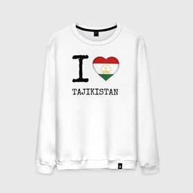 Мужской свитшот хлопок с принтом Таджикистан в Тюмени, 100% хлопок |  | Тематика изображения на принте: asia | coat of arms | flag | heart | i | love | ornament | patterns | republic | state | tajikistan | азия | герб | государство | люблю | орнамент | республика | сердце | таджикистан | узоры | флаг | я